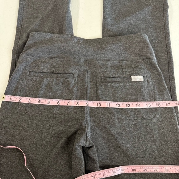 Skechers Go Walk Pants Ultra High Waisted Straight Leg Pockets Grey Women’s Sz M - Picture 7 of 11